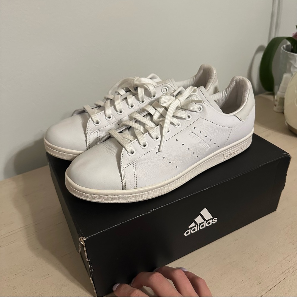 Adidas Classic White Leather Sneakers